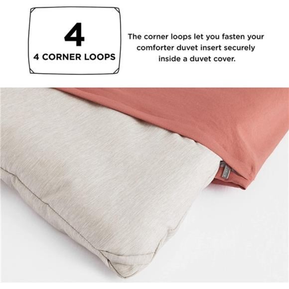 3 pc Comforter Set Beige Comforter Queen/King Soft Bedding with 2 Pillow Shams - Picture 2 of 6